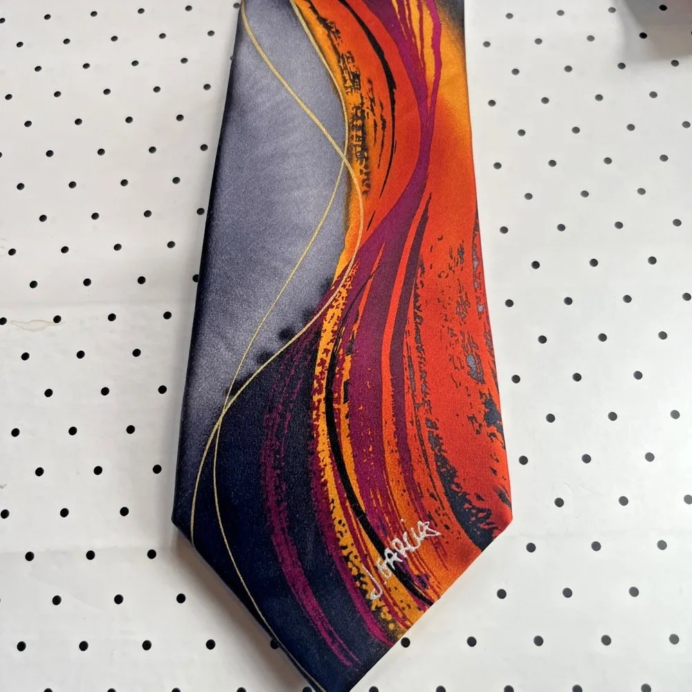 J Garcia Hieroglyphics Artist Proof No 7 Silk Necktie Jerry Garcia Art‎ Tie